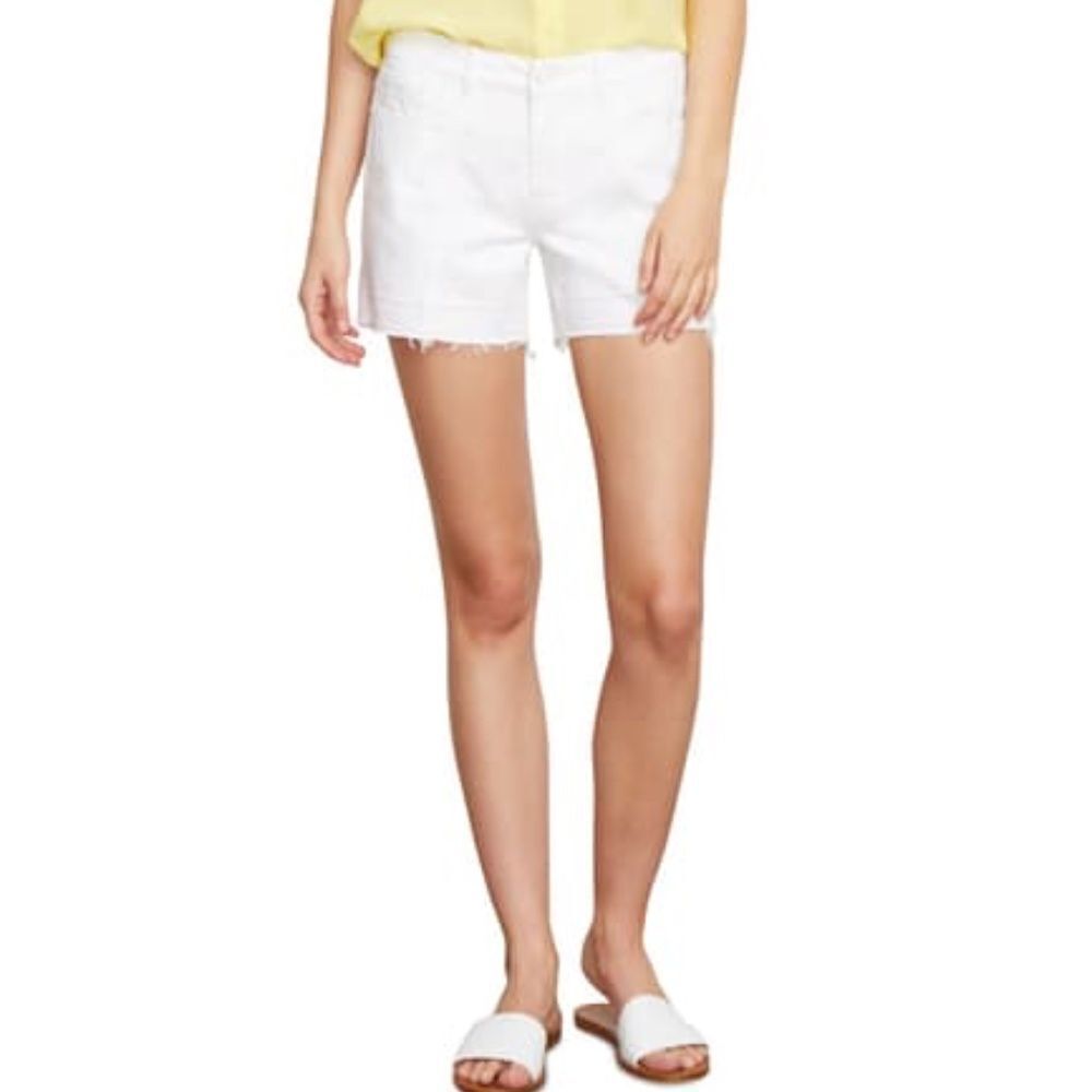 HABITUAL Crosby Released Hem White Shorts 